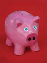 Paint a piggy bank