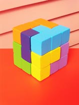 Create a cube puzzle