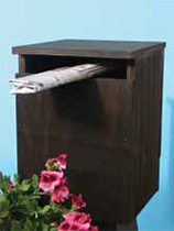 Make a plywood mailbox
