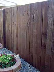Build and paint a garden fence