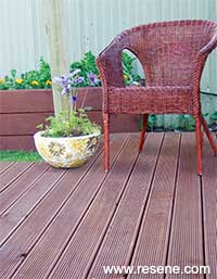 How to build a raised bed and refresh a deck