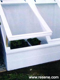 How to build a simple wooden cold frame in a weekend.