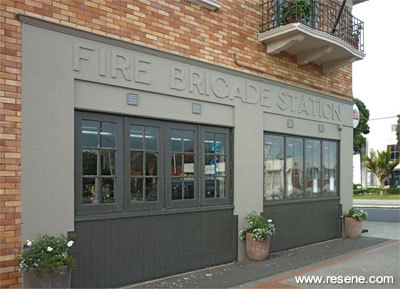The Ed St restaurant is in the old Pukekohe fire station 