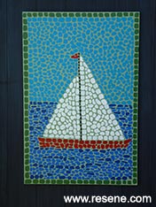 Make an mosaic art panel