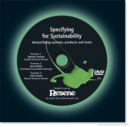 Resene Paints Sustainability DVD