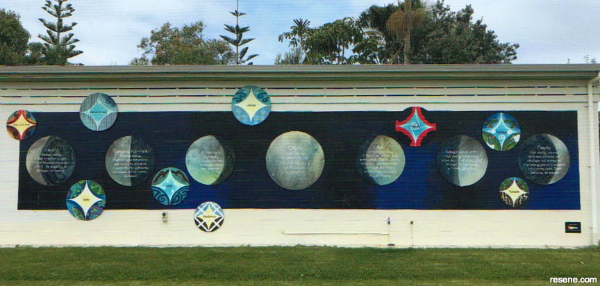 Oturu School - mural
