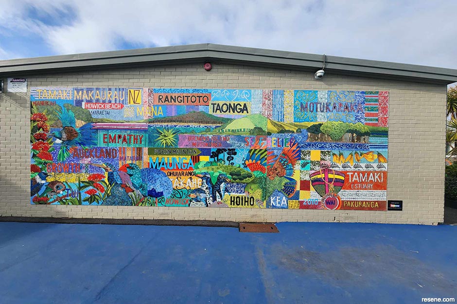 Turangawaewae – our local place themed mural