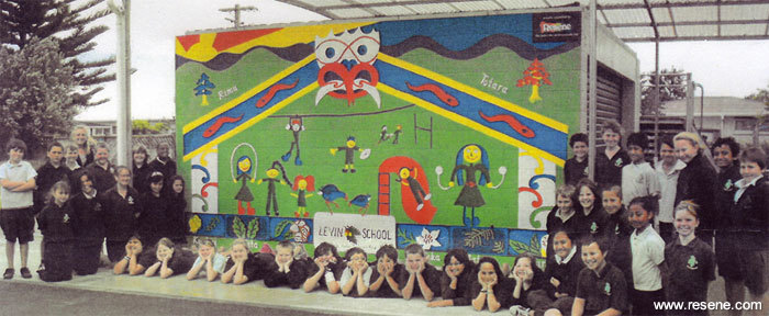 Mural Masterpieces Levin Primary School