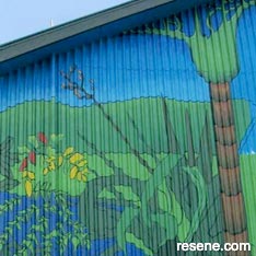 Te Hana Village mural