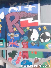 Kaikoura Suburban School mural