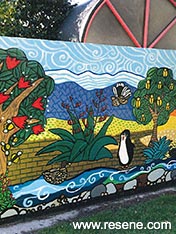 Beckenham Te Kura o Puroto mural
