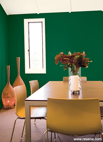 Contrasing colours that can make the room sing