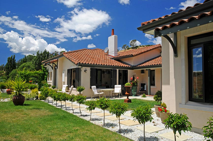 Home exterior - French romance