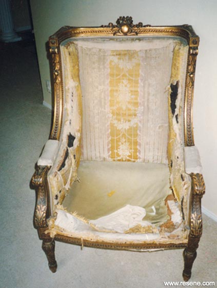 Wing-back chair 4