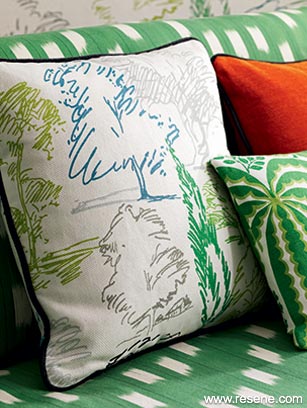 Textilia cushions