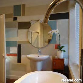 Art Deco bathroom