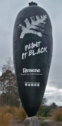 Paint it Black with Resene Paints