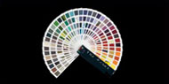 View colours and swatches online in the colour swatch library
