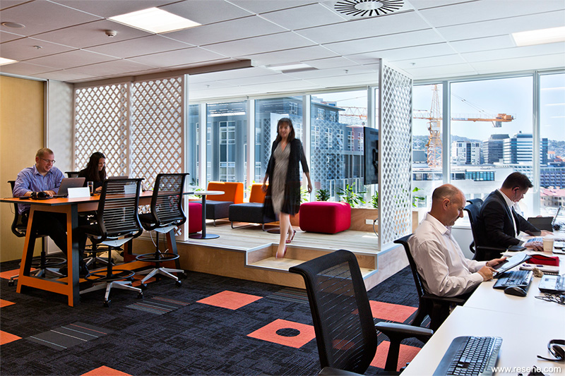 Microsoft Wellington office areas