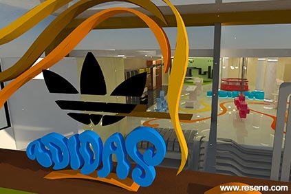 New Adidas store