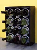 How to make a wine bottle rack