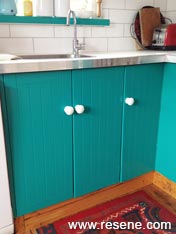 Paint kitchen cabinets