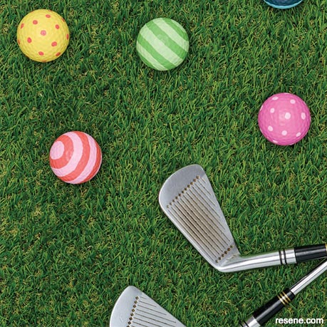 Glorious golf balls