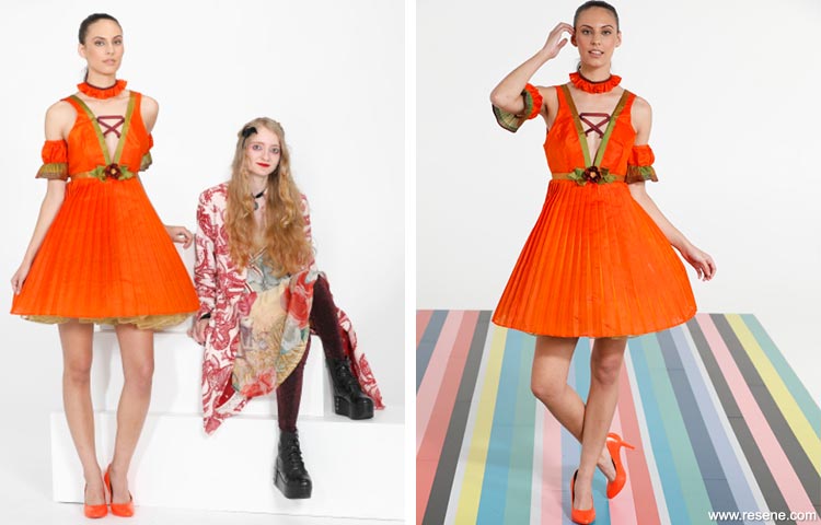 Hayley Smith - designer | Resene NZ Fashion Tech Colour of Fashion
