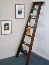 How to make ladder shelving