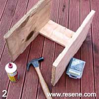 Step 2 how to build a sturdy mailbox from treated plywood