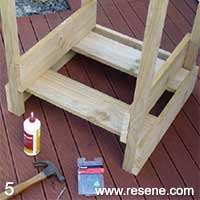 Step 5 how to build a raised compost bin