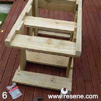 Step 6 how to build a raised compost bin