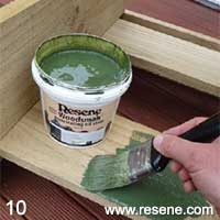 Step 10 how to build a raised compost bin