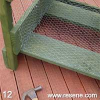 Step 12 how to build a raised compost bin