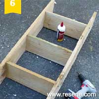 Step 6 how to make a display ladder