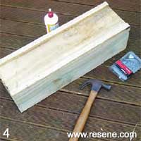 Step 4 how to build a wooden planter