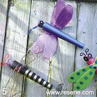 Step 5 how to make a dragonfly 