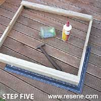 Step 1 how to make a potting bench