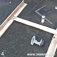 Step 4 how to make a potting bench