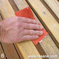 Step 6 how to how to clean decks and a stain them