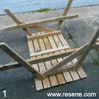 Step 1 how to transform a kitset table ideal for backyard