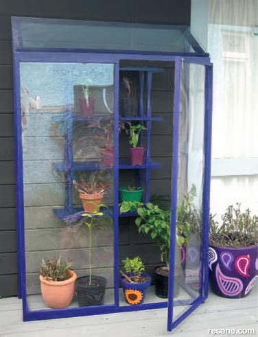 How to create a mini greenhouse