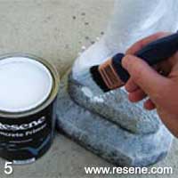 Step 5 how clean and paint a concrete garden statue