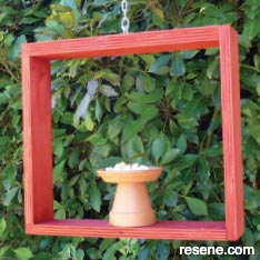 How to create a simple hanging bird feeder