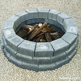 Make a fire pit or coffee table