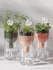 Project to try - Self–Watering Herb Planters