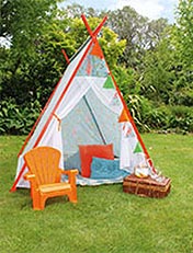 How to make a play tent