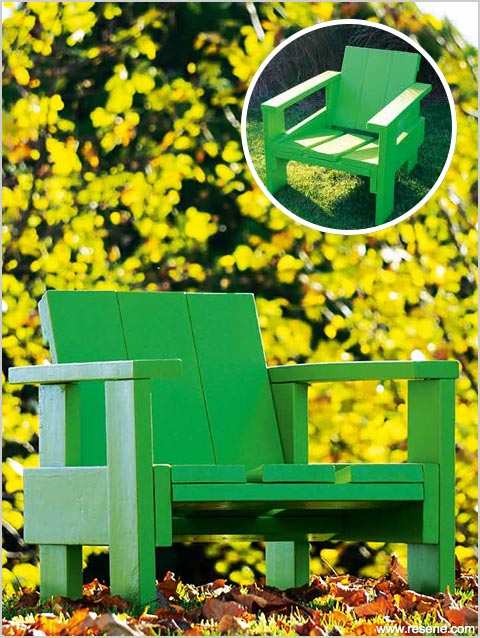 DIY Rietveld Crate Chair