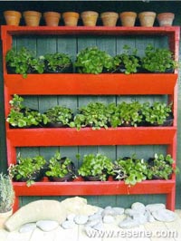 Make a strawberry wall planter