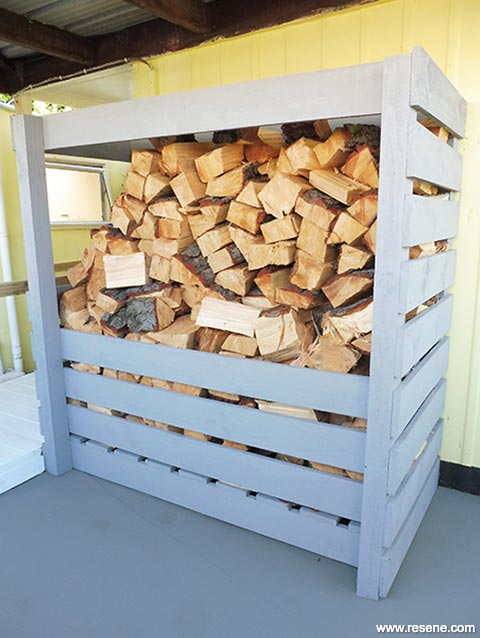 Make a wood storgage shed